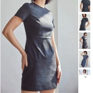 VETTA Sheath Dress Slate Blue / Grey